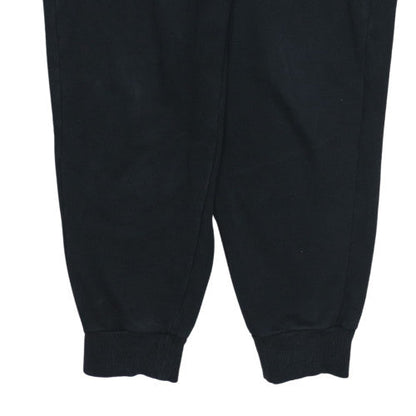 Puma Women's Black Jogger Sweatpants XL Fleece Elastic Waist