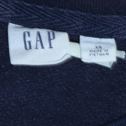 Womens UK Size XS Gap Blue Pullover Sweatshirt
