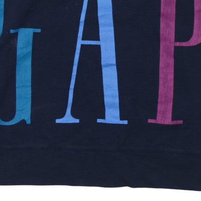 Womens UK Size XS Gap Blue Pullover Sweatshirt