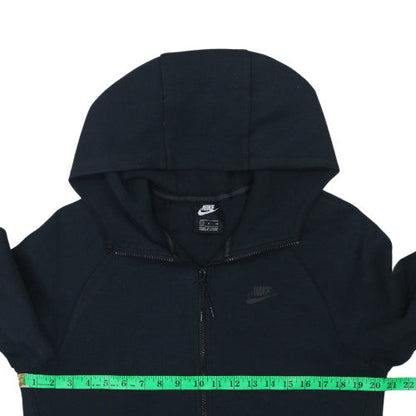 Womens UK Size S Nike Black Full Zip Hoodie