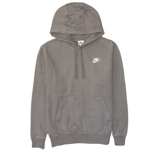 Mens UK Size S Nike Brown Pullover Hoodie