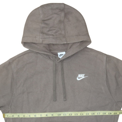 Mens UK Size S Nike Brown Pullover Hoodie