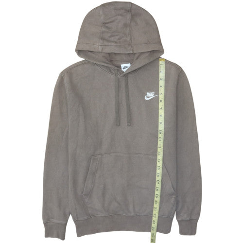 Mens UK Size S Nike Brown Pullover Hoodie