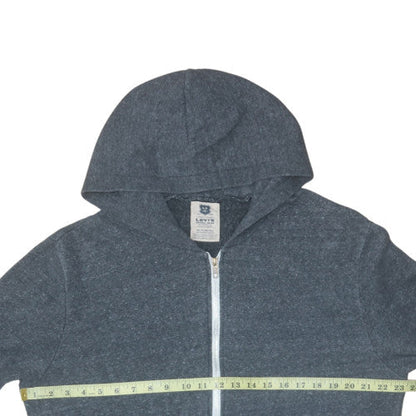 Mens UK Size XL Levi's Grey Full Zip Hoodie