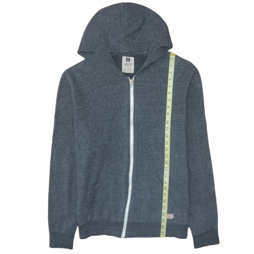 Mens UK Size XL Levi's Grey Full Zip Hoodie