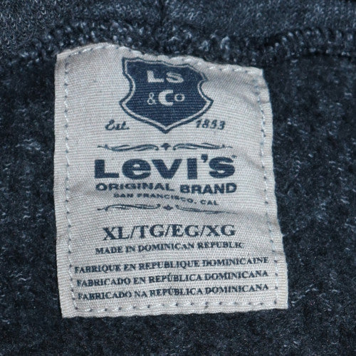 Mens UK Size XL Levi's Grey Full Zip Hoodie