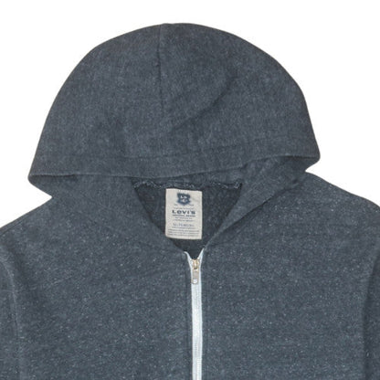 Mens UK Size XL Levi's Grey Full Zip Hoodie