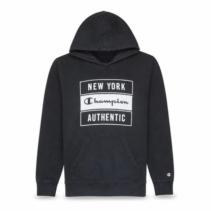 Mens UK Size M Champion Black Pullover Hoodie