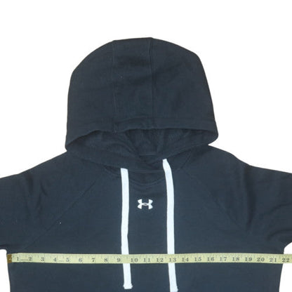 Mens UK Size M Under armour Black Pullover Hoodie