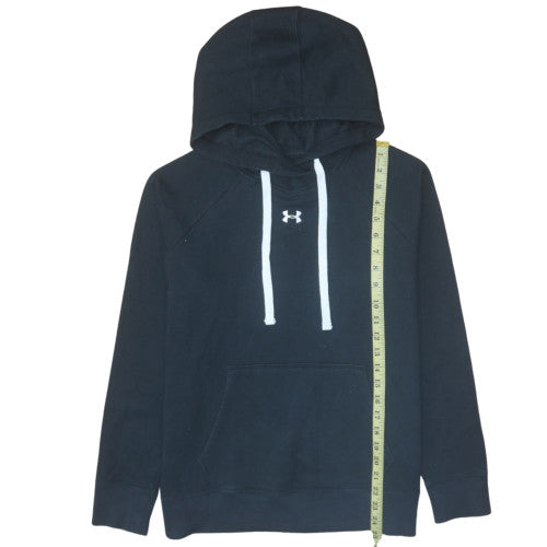 Mens UK Size M Under armour Black Pullover Hoodie