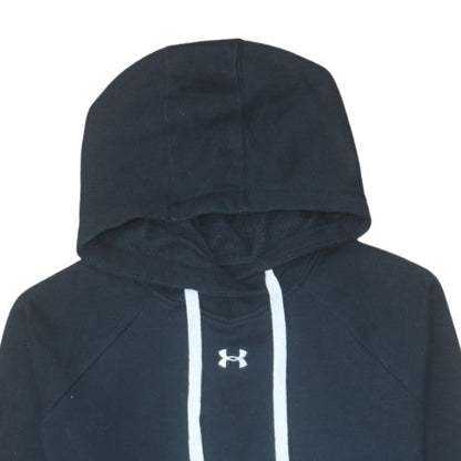 Mens UK Size M Under armour Black Pullover Hoodie