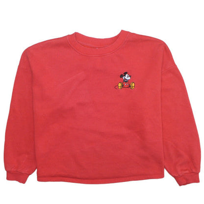 Womens UK Size L George Red Pullover Sweatshirt