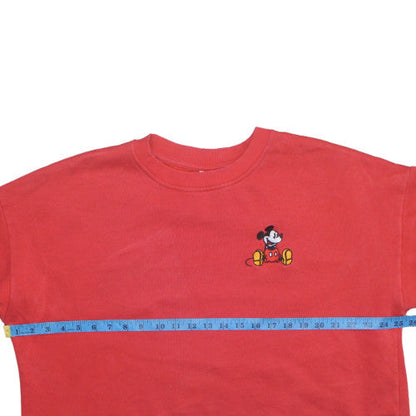 Womens UK Size L George Red Pullover Sweatshirt