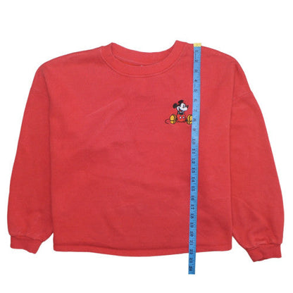 Womens UK Size L George Red Pullover Sweatshirt