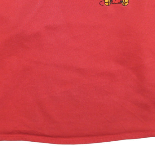 Womens UK Size L George Red Pullover Sweatshirt