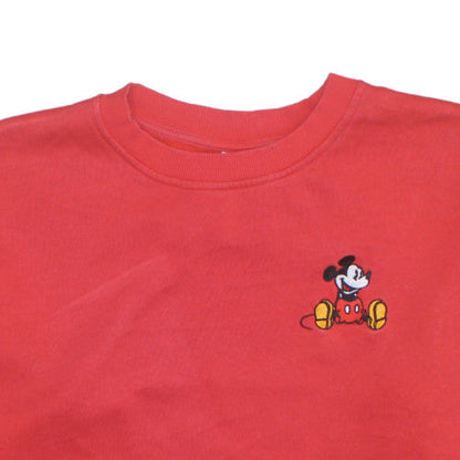 Womens UK Size L George Red Pullover Sweatshirt