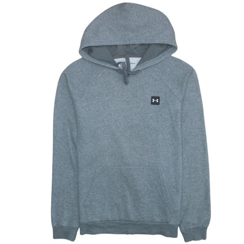 Mens UK Size L Under armour Grey Pullover Hoodie