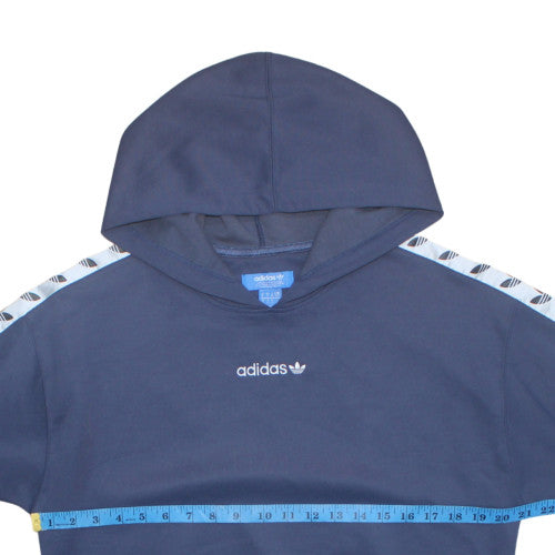 Mens UK Size S adidas Blue Pullover Hoodie
