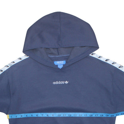 Mens UK Size S adidas Blue Pullover Hoodie