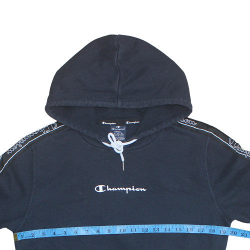 Mens UK Size S Champion Black Pullover Hoodie