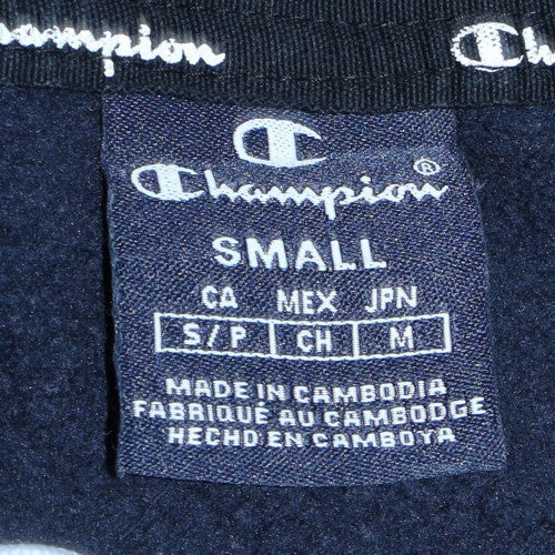 Mens UK Size S Champion Black Pullover Hoodie