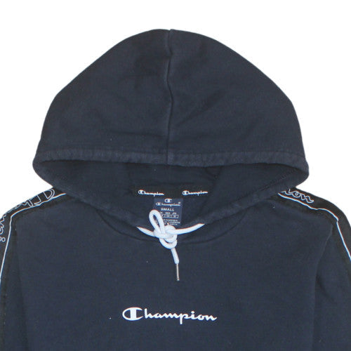 Mens UK Size S Champion Black Pullover Hoodie