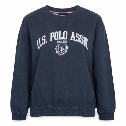 Womens UK Size 12 U.S. Polo Assn. Blue Pullover Sweatshirt