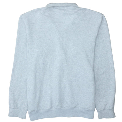 Mens UK Size M adidas Grey Full Zip Sweatshirt