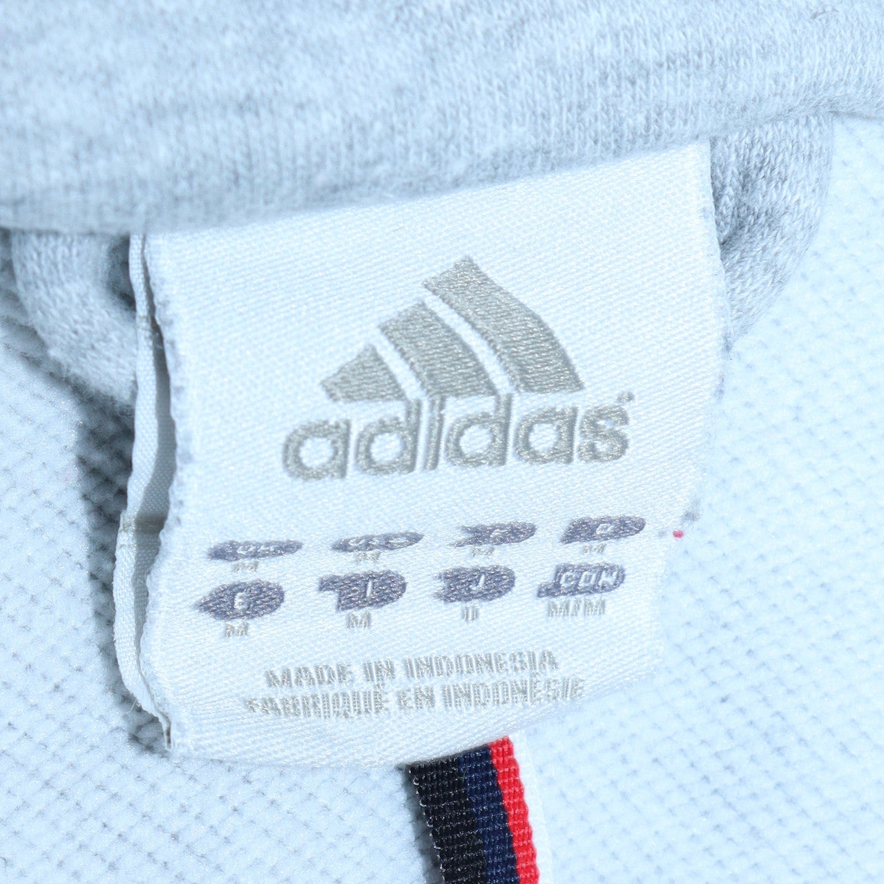 Mens UK Size M adidas Grey Full Zip Sweatshirt
