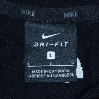 Mens UK Size L Nike Black Pullover Hoodie