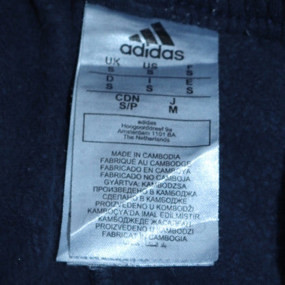 Adidas Men's Blue Sweatpants Small Regular Fit Elastic Waist Sports Trousers