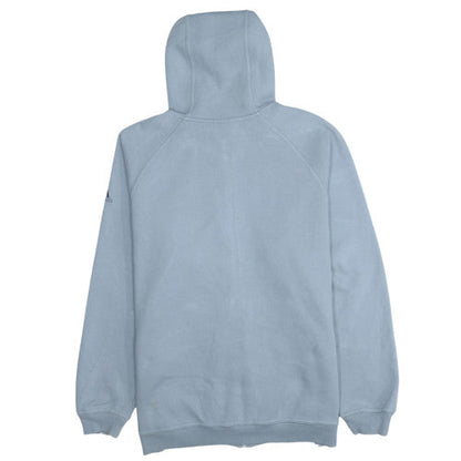 Mens UK Size L adidas Blue Full Zip Hoodie