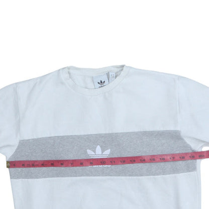 Mens UK Size XS adidas White Pullover Sweatshirt