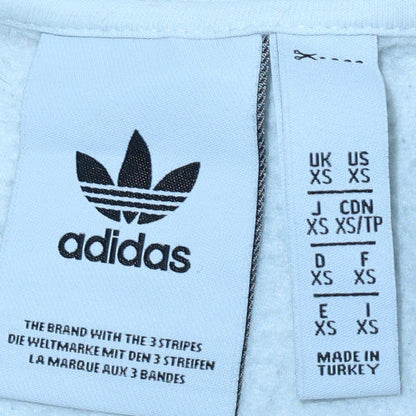 Mens UK Size XS adidas White Pullover Sweatshirt