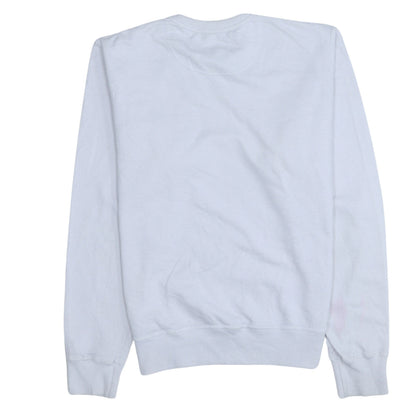 Mens UK Size S Champion White Pullover Sweatshirt