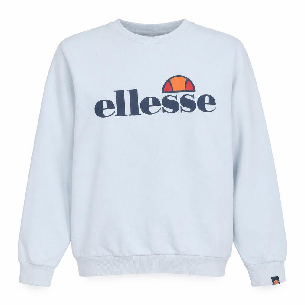 Womens UK Size M ellesse White Pullover Sweatshirt