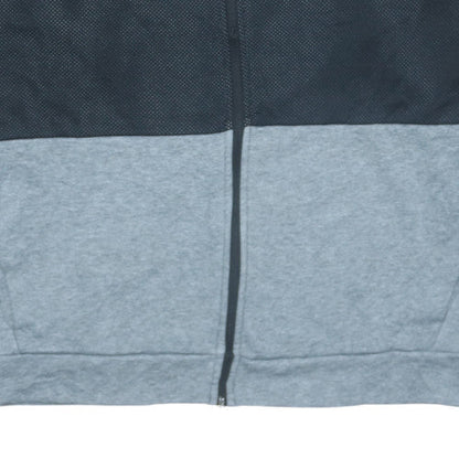 Mens UK Size 2XL PUMA Grey Full Zip Sweatshirt
