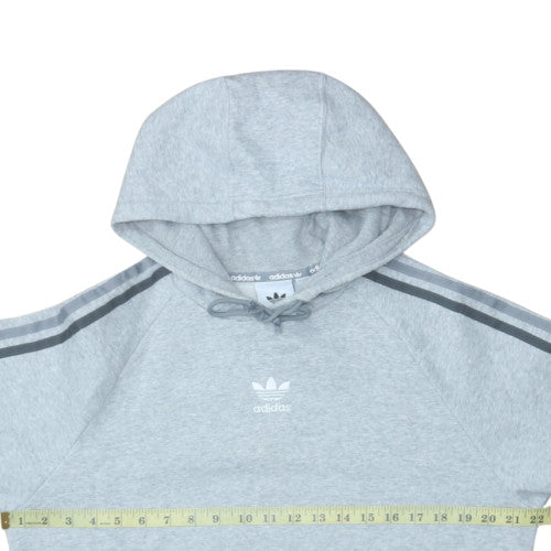 Mens UK Size M adidas Grey Pullover Hoodie