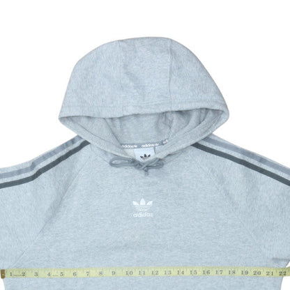 Mens UK Size M adidas Grey Pullover Hoodie