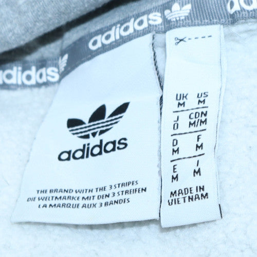 Mens UK Size M adidas Grey Pullover Hoodie