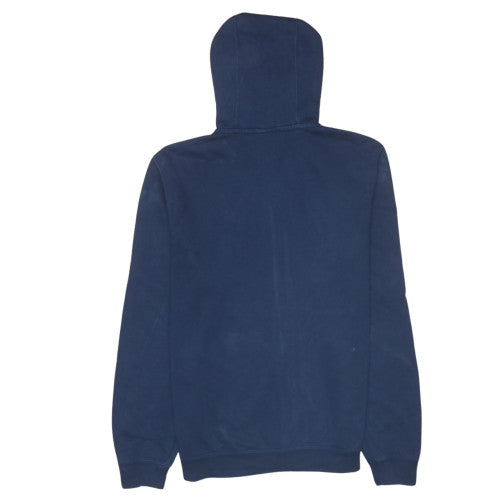 Mens UK Size M Nike Blue Full Zip Hoodie