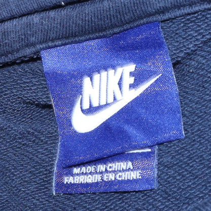 Mens UK Size M Nike Blue Full Zip Hoodie