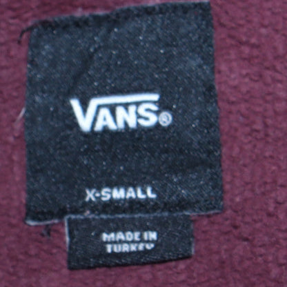 Mens UK Size XS VANS Purple Pullover Hoodie