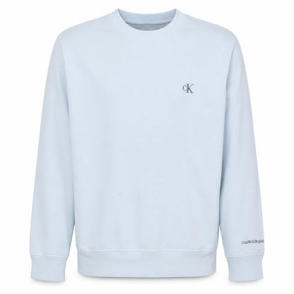 Mens UK Size L Calvin Klein Jeans White Pullover Sweatshirt