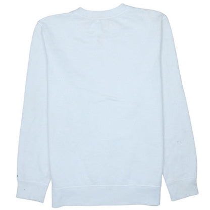Mens UK Size L Calvin Klein Jeans White Pullover Sweatshirt