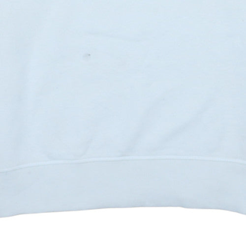 Mens UK Size L Calvin Klein Jeans White Pullover Sweatshirt