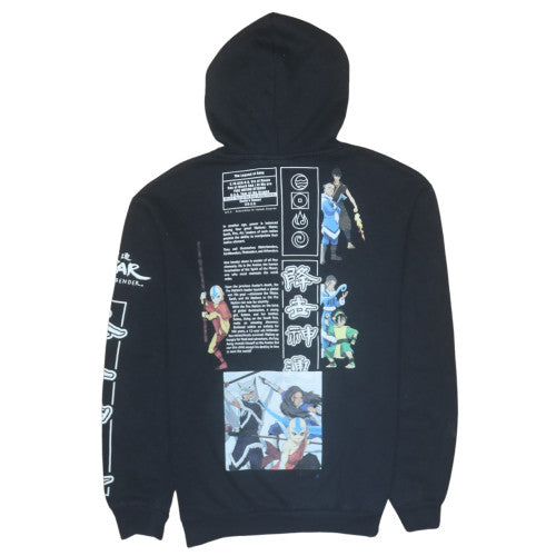 Mens UK Size S Nickelodeon Black Pullover Hoodie