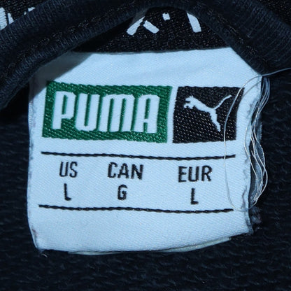 Mens UK Size L PUMA Black Full Zip Sweatshirt