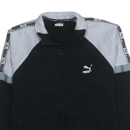 Mens UK Size L PUMA Black Full Zip Sweatshirt