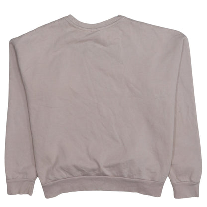 Womens UK Size 12/14 Disney Beige Pullover Sweatshirt